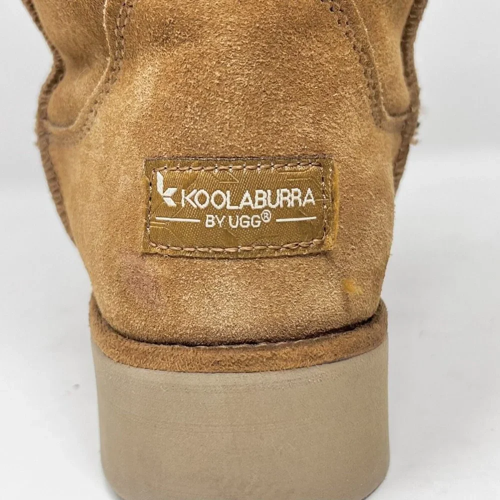 Koolaburra  UGG Women's Brown Shearling Boots‎ Size 7 Style #  1014301